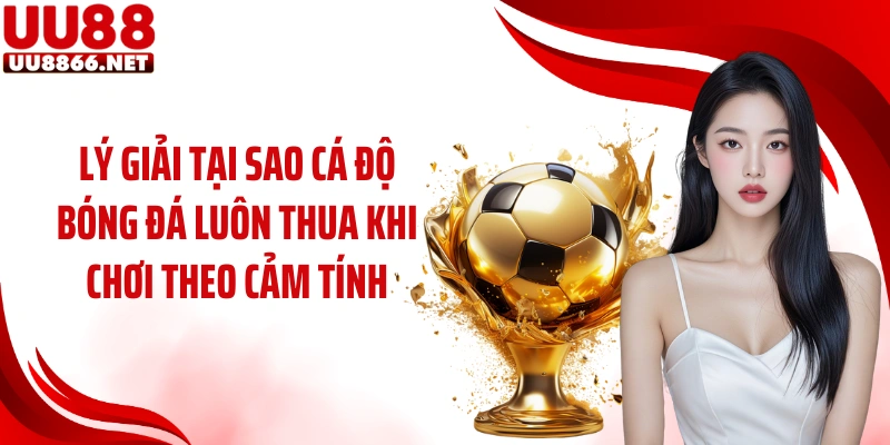 Lý giải tại sao cá độ bóng đá luôn thua khi chơi theo cảm tính